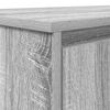 vidaXL Schreibtisch Grau Sonoma 120x42x76 cm Holzwerkstoff