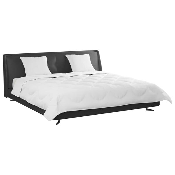 vidaXL Bettdecken Set 3 pcs Wei&szlig; Mikrofaser und Daunenfedern