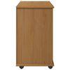 vidaXL Rollschrank Honigbraun 63,5 x 39 x 65,5 cm Massivholz Kiefer