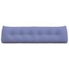 vidaXL R&uuml;cken Kissen Jeans blau 180 x 24 x 50 cm Stoff