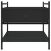 vidaXL Couchtisch Schwarz 50x50x50 cm Holzwerkstoff