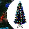 vidaXL Künstlicher Weihnachtsbaum Grün 150 cm PVC