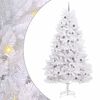 vidaXL K&uuml;nstlicher Weihnachtsbaum 300 cm PVC und Stahl Wei&szlig;