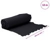 vidaXL Geotextil-Vlies Schwarz 1x10 m Polyesterfaser