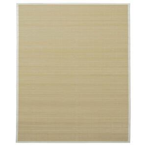 vidaXL Teppich Bambus 160x230 cm Natur