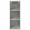 vidaXL H&auml;ngeschrank Beton Grau 30 x 29,5 x 80 cm Holzwerkstoff