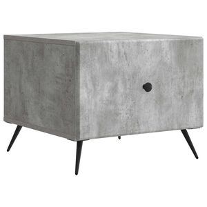 vidaXL Couchtisch Betongrau 49 x 50 x 40 cm Holzwerkstoff
