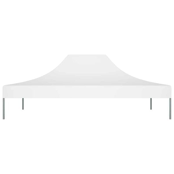 vidaXL Partyzelt-Dach 4x3 m Wei&szlig; 270 g/m&sup2;