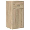 vidaXL Sideboard mit Schubladen Sonoma-Eiche 38 x 34 x 75 cm