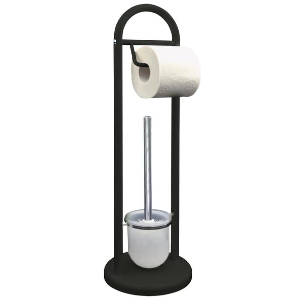 RIDDER 2-in-1 Stand-WC-Garnitur Unique Schwarz