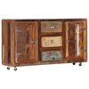 vidaXL Sideboard 150x43x86 cm Altholz Massiv