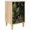 vidaXL Nachttisch RHENEN Sonoma-Eiche 36 x 33 x 60 cm Holzwerkstoff