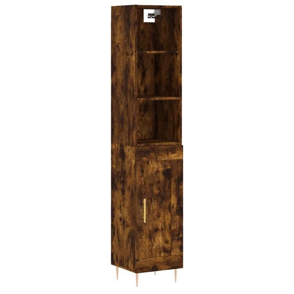 vidaXL Highboard R&auml;uchereiche 34,5x34x180 cm Holzwerkstoff