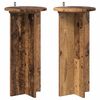 vidaXL Pflanzenst&auml;nder 2 Stk. Altholz 29,5 x 29,5 x 60 cm