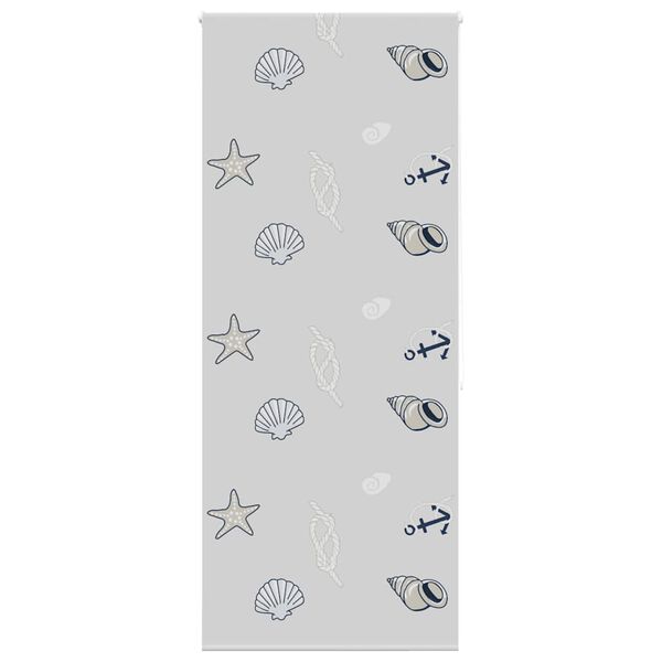 vidaXL Duschrollo 90x240 cm Stoffbreite 86 cm