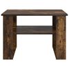 vidaXL Couchtisch Ger&auml;ucherte Eiche 64 x 54 x 44 cm Holzwerkstoff