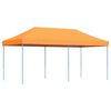 vidaXL Partyzelt Faltbar Pop-Up Orange 580x292x315 cm