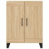 vidaXL Highboard Sonoma-Eiche 69,5x34x180 cm Holzwerkstoff