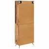 vidaXL Highboard Altholz 69,5 x 34 x 180 cm Holzwerkstoff