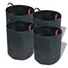 vidaXL Gartenm&uuml;lls&auml;cke Gr&uuml;n PP-Gewebe 45 x 76 cm