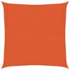 vidaXL Sonnensegel 160 g/m&sup2; Orange 2x2 m HDPE