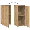 vidaXL Lagerschrank Artisan-Eiche 40x45x103,5 cm Holzwerkstoff