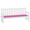 vidaXL Gartenbank-Auflage Rosa 200x50x4 cm Stoff