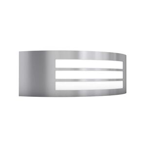vidaXL Au&szlig;enwandlampe Edelstahl