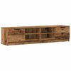 vidaXL TV-Schr&auml;nke 2 Stk. Altholz-Optik 80x35x36,5 cm Holzwerkstoff