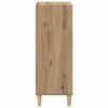 vidaXL Sideboard Artisan-Eiche 34,5 x 32,5 x 90 cm Holzwerkstoff