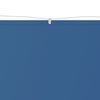 vidaXL Senkrechtmarkise Blau 100x360 cm Oxford-Gewebe