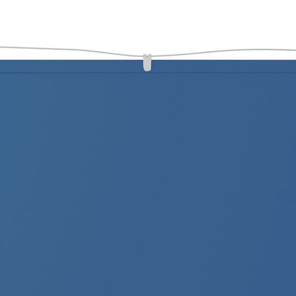 vidaXL Senkrechtmarkise Blau 100x360 cm Oxford-Gewebe