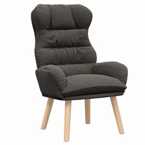 vidaXL Sessel Dunkelgrau 69 x 74 x 93 cm Sherpa-Stoff