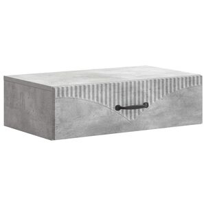 vidaXL Wandmontierter Beistelltisch 59 x 34,5 x 17 cm Holzwerkstoff