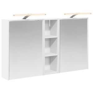 vidaXL Badezimmerschrank-Set 3 pcs 106 x 16 x 62,5 cm Holzwerkstoff