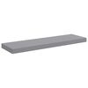 vidaXL Schweberegale 4 Stk. Grau 80x23,5x3,8 cm MDF