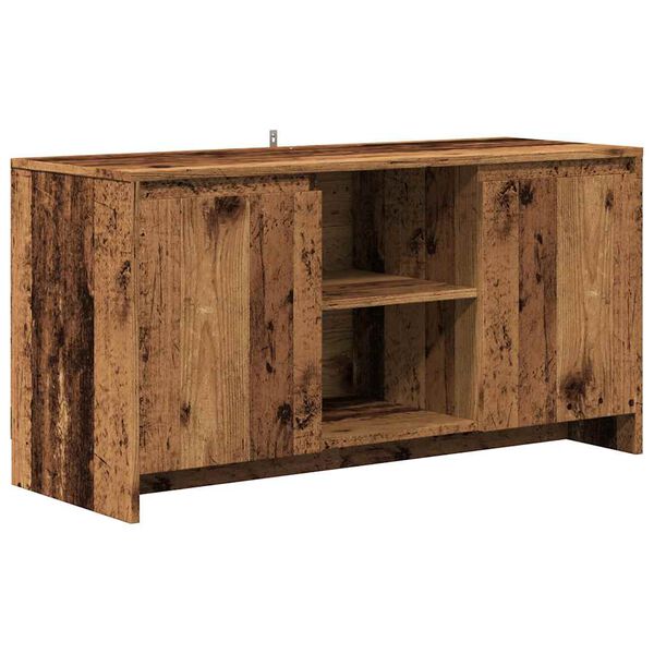 vidaXL TV-Schrank Altholz-Optik 102x37,5x52,5 cm Holzwerkstoff