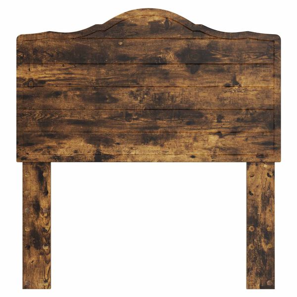 vidaXL Kopfteil mit Kopfteil Ger&auml;ucherte Eiche 90 cm Holzwerkstoff