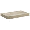 vidaXL Schwebende Wandregale 4 Stk. Eichefarben 40x23x3,8cm MDF