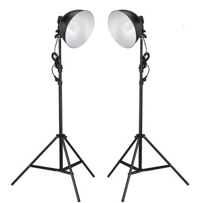 vidaXL Fotostudio-Set mit Lampen und Hintergründen