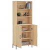 vidaXL Highboard Sonoma-Eiche 69,5x34x180 cm Holzwerkstoff