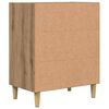 vidaXL Sideboard Artisan-Eiche 57x35x75 cm Holzwerkstoff
