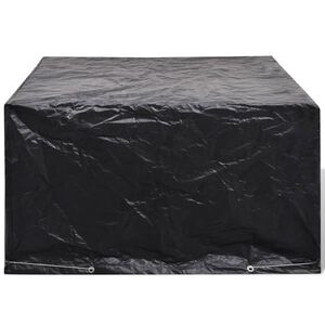 vidaXL Gartenm&ouml;bel-Abdeckung 8 &Ouml;sen 172x113x73 cm