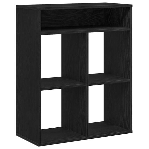 vidaXL Bücherregal Schwarz 66x31x80 cm Holzwerkstoff