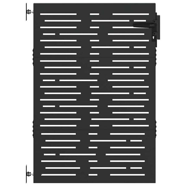 vidaXL Gartentor 85x125 cm Cortenstahl Quadratisches Design