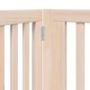vidaXL 12-tlg. Hundetor mit T&uuml;r Faltbar 960 cm Pappelholz