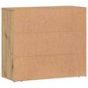 vidaXL Sideboard Artisan-Eiche 80x33x70 cm Holzwerkstoff