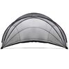 vidaXL Pool-Dome Schwarz 546 x 516 x 250 cm
