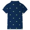 Kinder-Poloshirt Marineblau 104