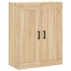vidaXL Highboard Sonoma-Eiche 69,5x34x180 cm Holzwerkstoff